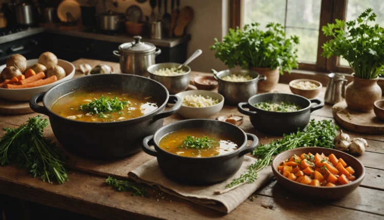bouillon d'os recette grand mere