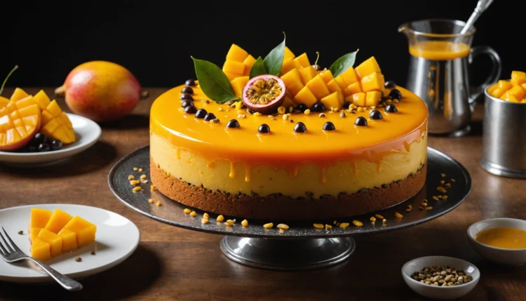 gateau mangue passion